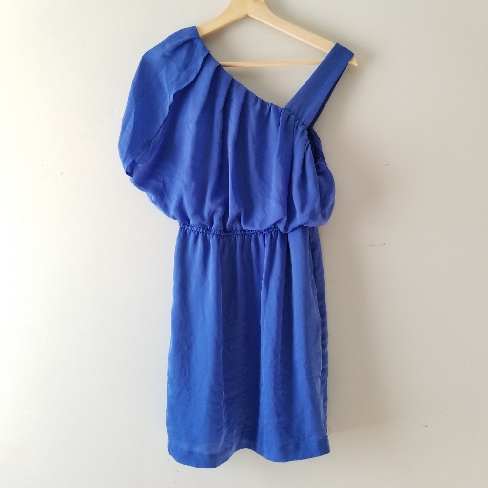 BCBGeneration Royal Blue Cocktail Mini Dress XS